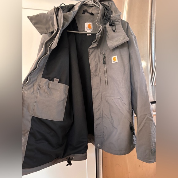 Carhartt Men’s Shoreline Waterproof Breathable Nylon Jacket - Picture 5 of 8
